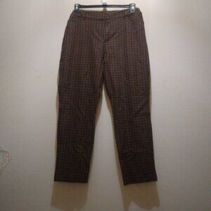 Old Navy  plaid High Rise Pixie Skinny pants size 18